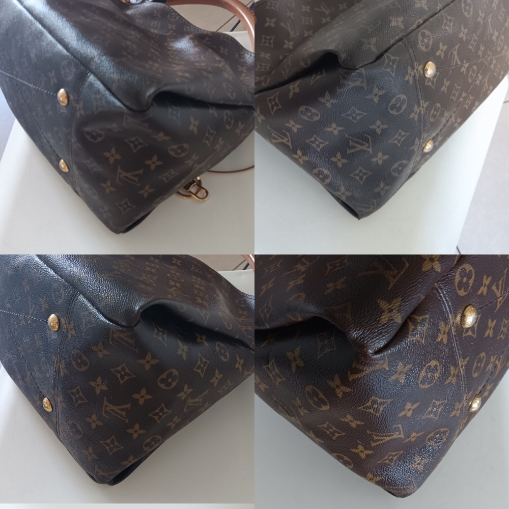 🌟 Louis Vuitton Artsy MM Monogram Canvas Hobo Bag – BROWN - Picture 13 of 16